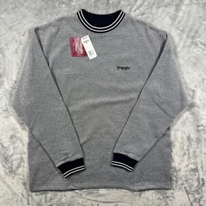 Wrangler Gray Sweatshirt with Black Accents